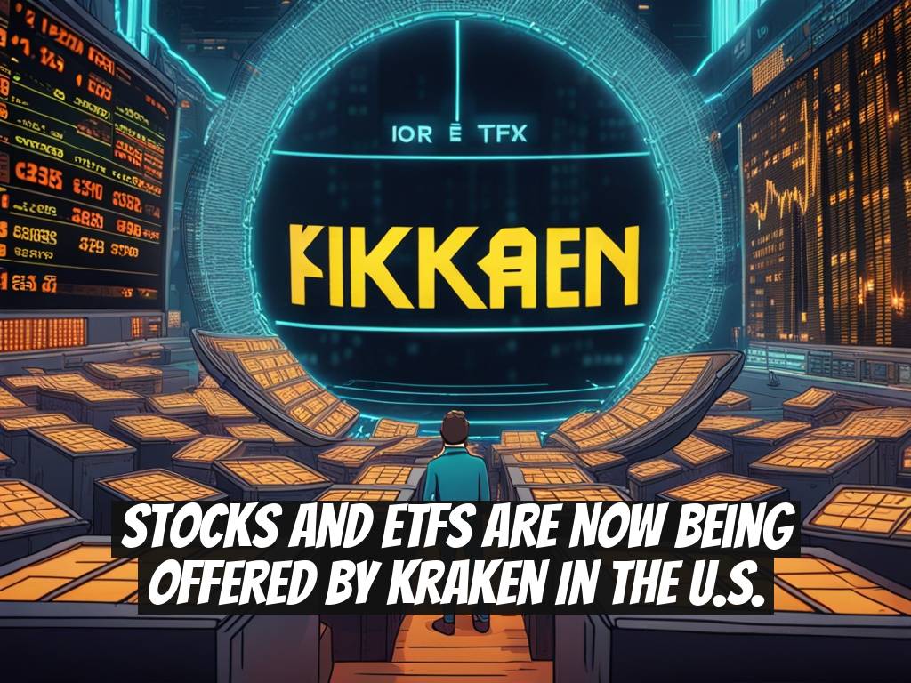 Stocks and ETFs are now being offered by Kraken in the U.S.