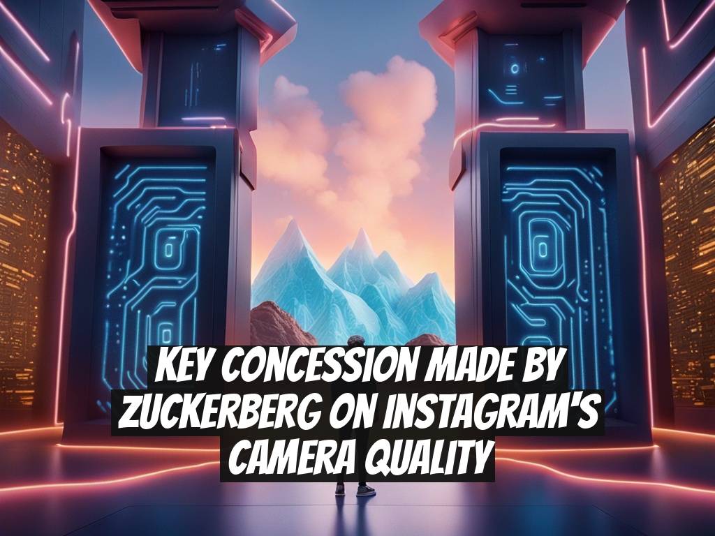 Key Concession Made by Zuckerberg on Instagram's Camera Quality