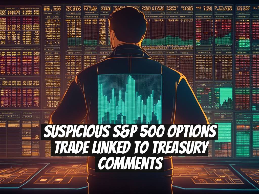 Suspicious S&P 500 Options Trade Linked to Treasury Comments
