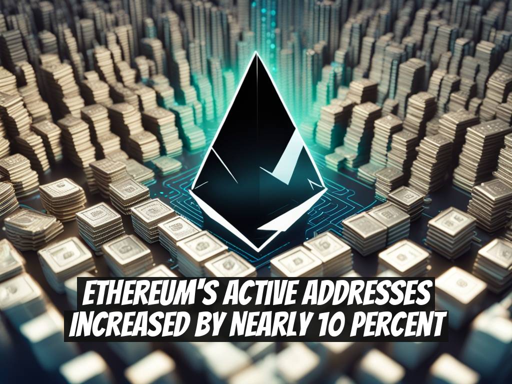 Ethereum's Active Addresses Increased by Nearly 10 Percent