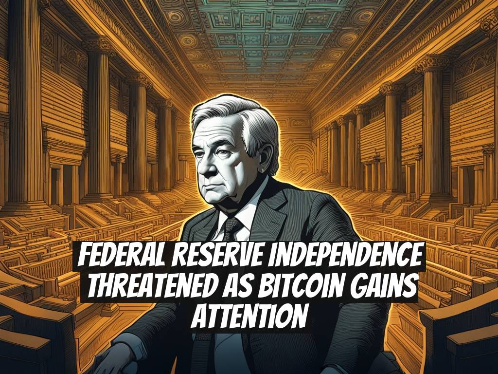 Federal Reserve Independence Threatened as Bitcoin Gains Attention