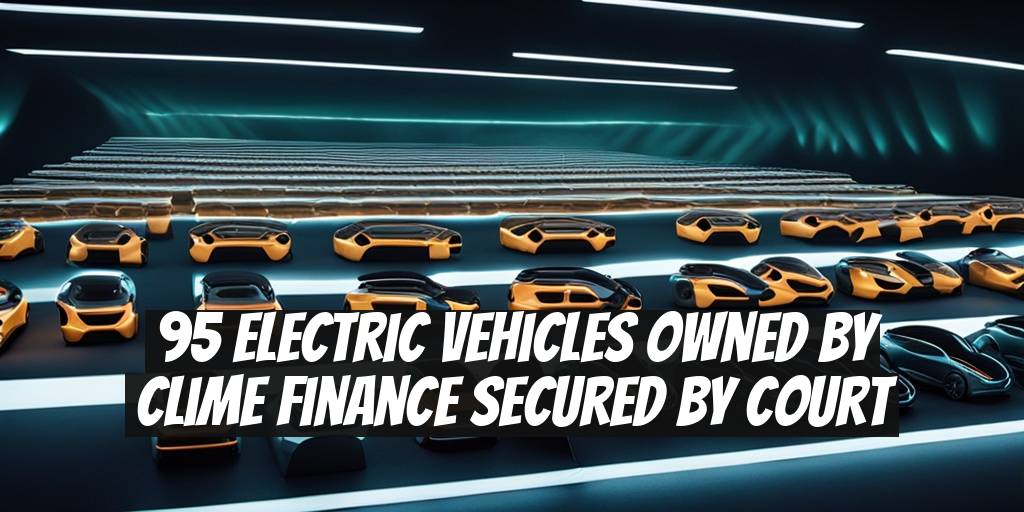 95 Electric Vehicles Owned by Clime Finance Secured by Court