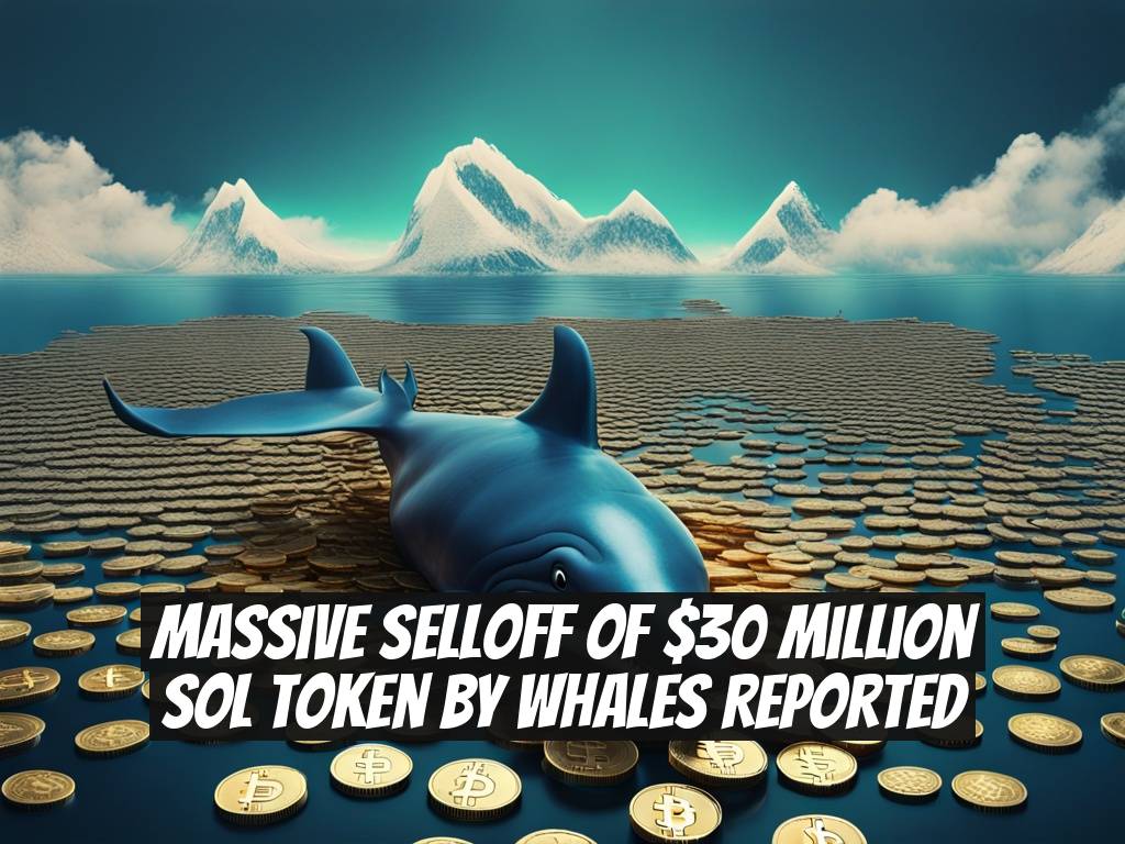 Massive Selloff of $30 Million SOL Token by Whales Reported
