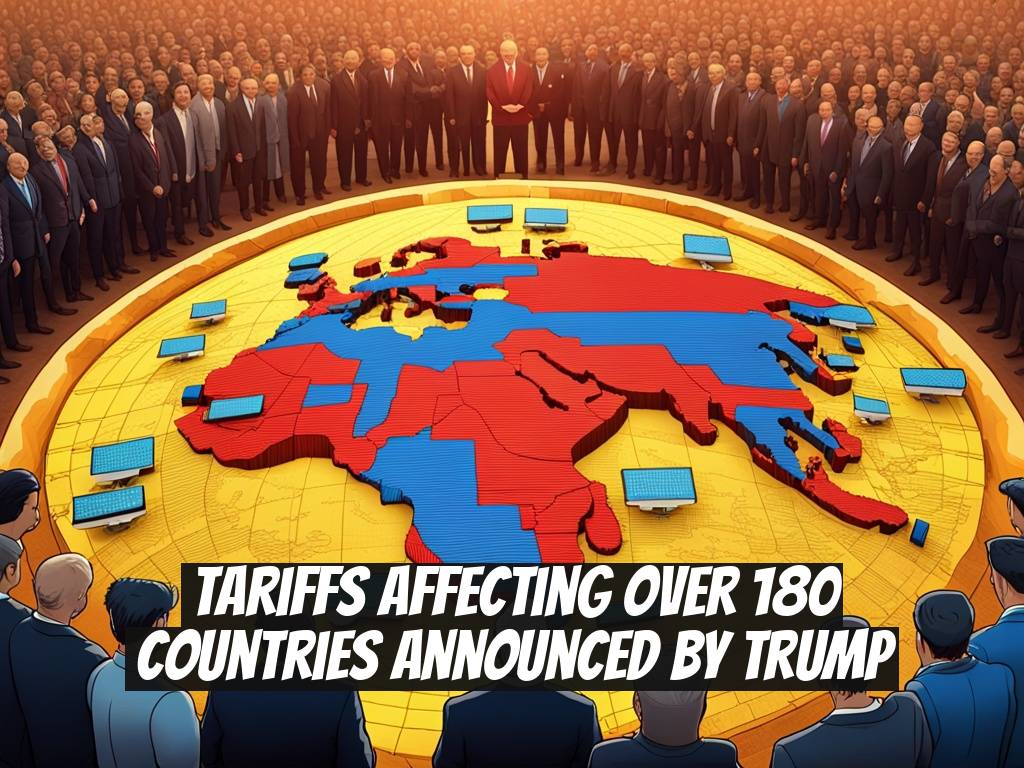 Tariffs Affecting Over 180 Countries Announced by Trump