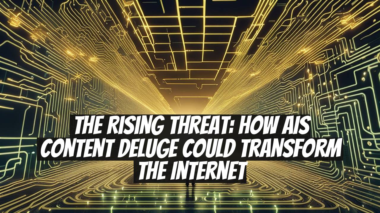 The Rising Threat: How AIs Content Deluge Could Transform the Internet
