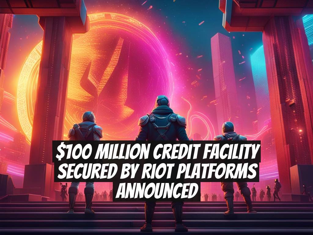$100 Million Credit Facility Secured by Riot Platforms Announced