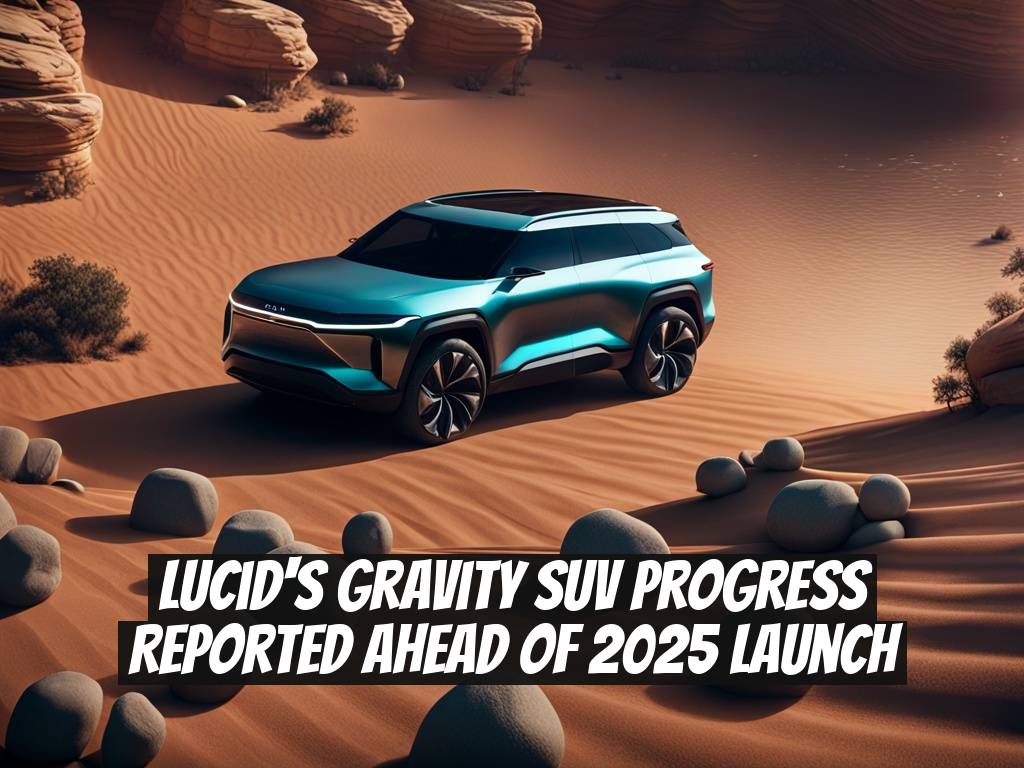 Lucid's Gravity SUV Progress Reported Ahead of 2025 Launch