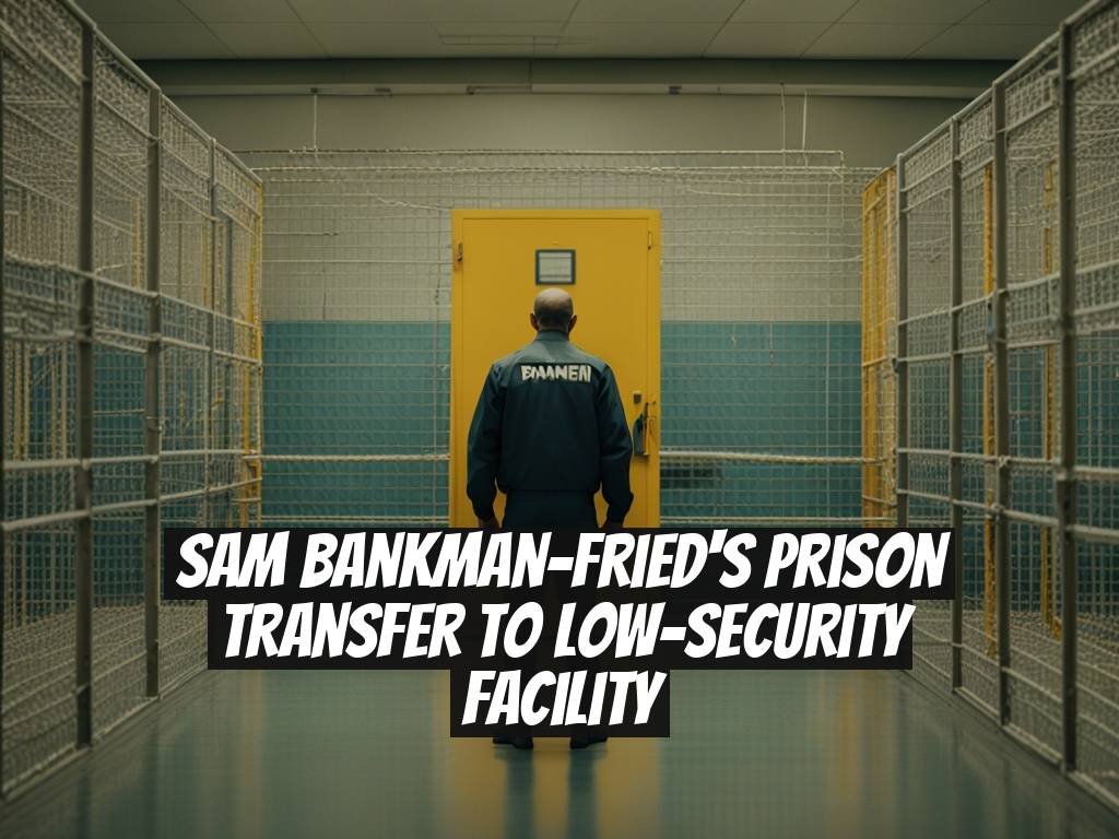 Sam Bankman-Fried's Prison Transfer to Low-Security Facility