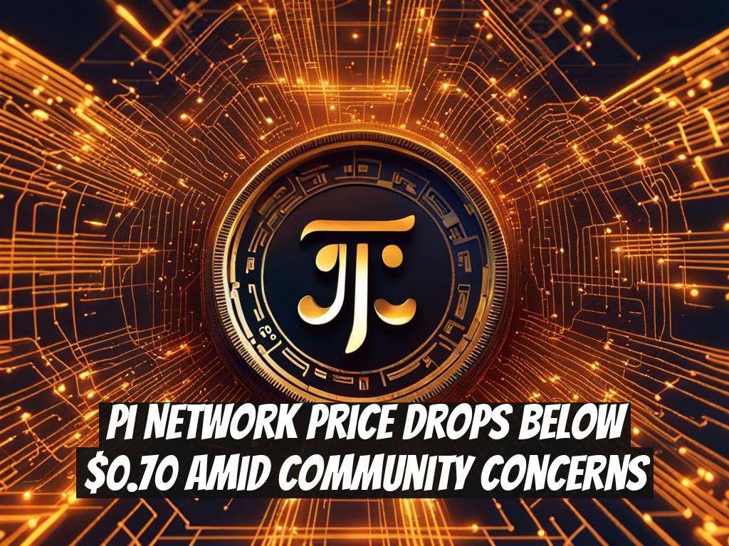 Pi Network Price Drops Below $0.70 amid Community Concerns