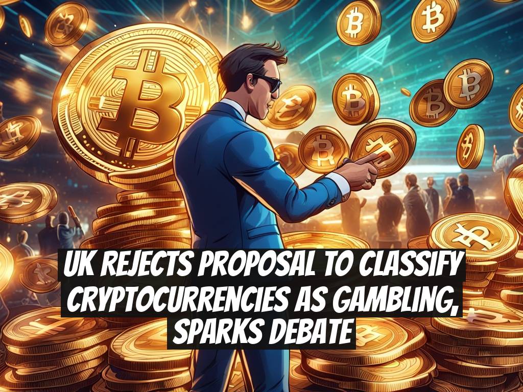 UK Rejects Proposal to Classify Cryptocurrencies as Gambling, Sparks Debate
