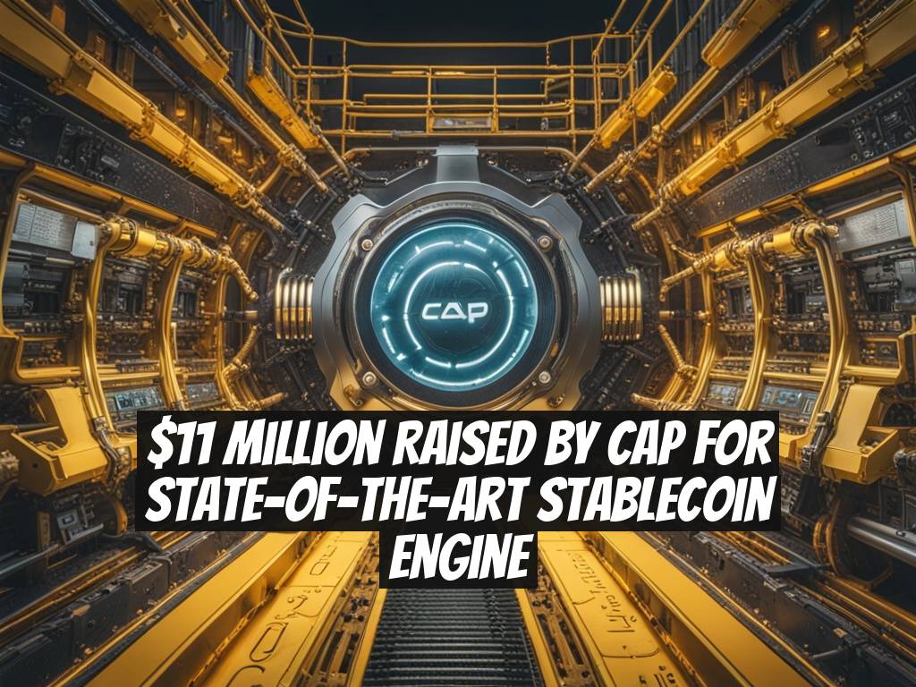 $11 Million Raised by Cap for State-of-the-Art Stablecoin Engine
