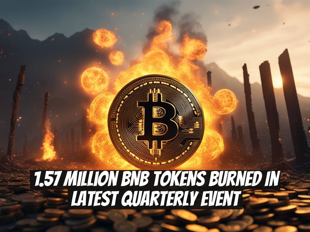 1.57 Million BNB Tokens Burned in Latest Quarterly Event