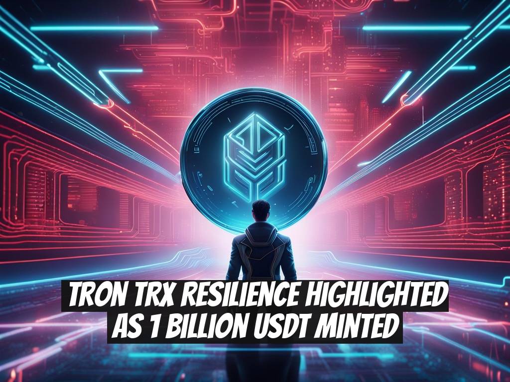 Tron TRX Resilience Highlighted as 1 Billion USDT Minted