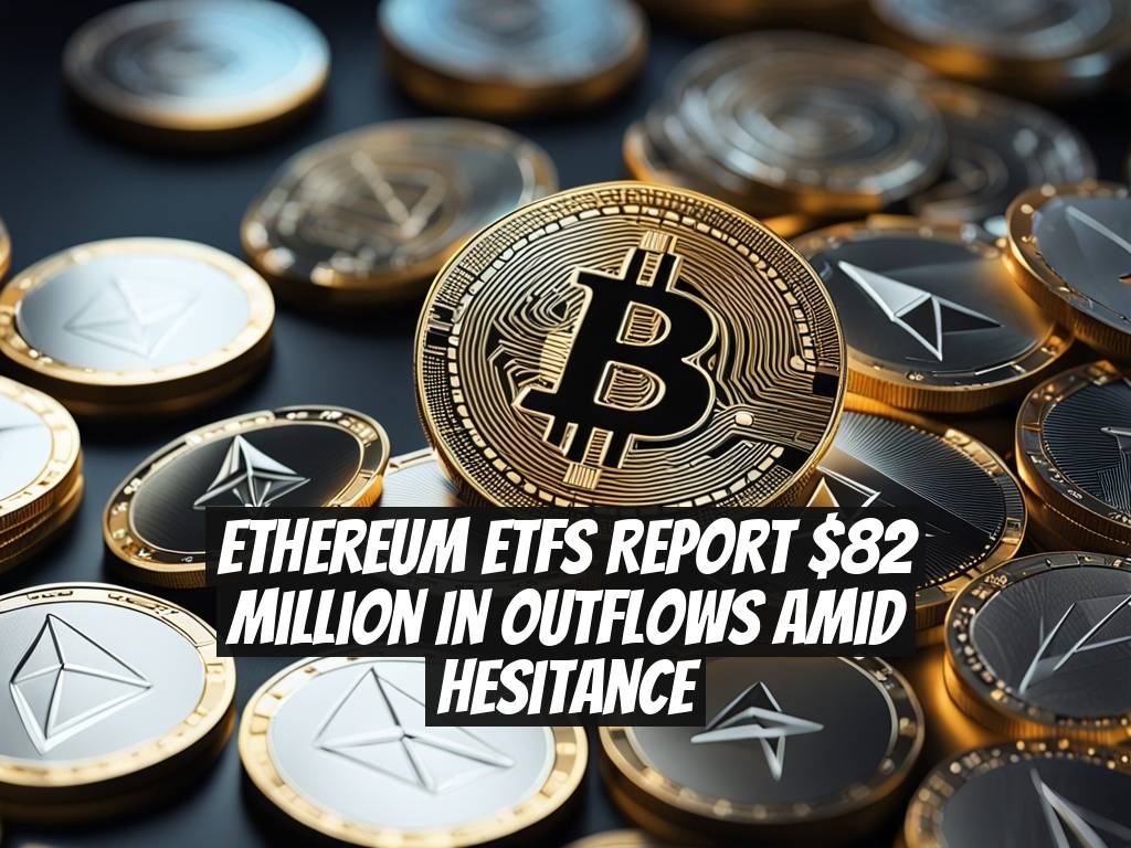 Ethereum ETFs Report $82 Million in Outflows Amid Hesitance