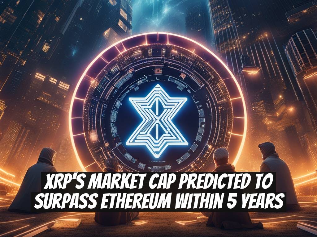 XRP's Market Cap Predicted to Surpass Ethereum Within 5 Years