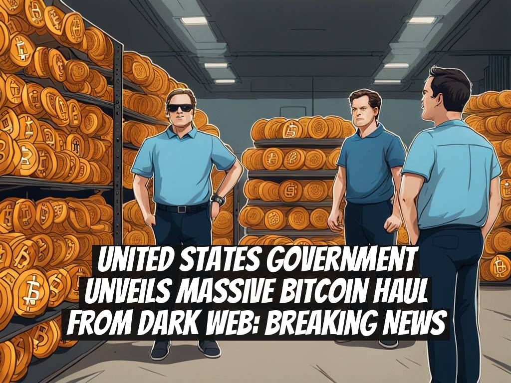 United States Government Unveils Massive Bitcoin Haul from Dark Web: Breaking News