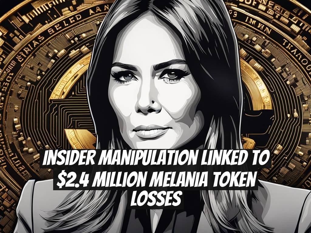Insider Manipulation Linked to $2.4 Million Melania Token Losses
