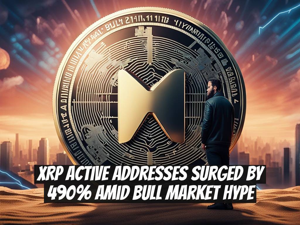 XRP Active Addresses Surged by 490% Amid Bull Market Hype