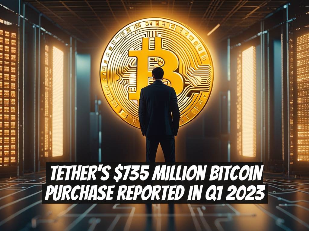 Tether's $735 Million Bitcoin Purchase Reported in Q1 2023