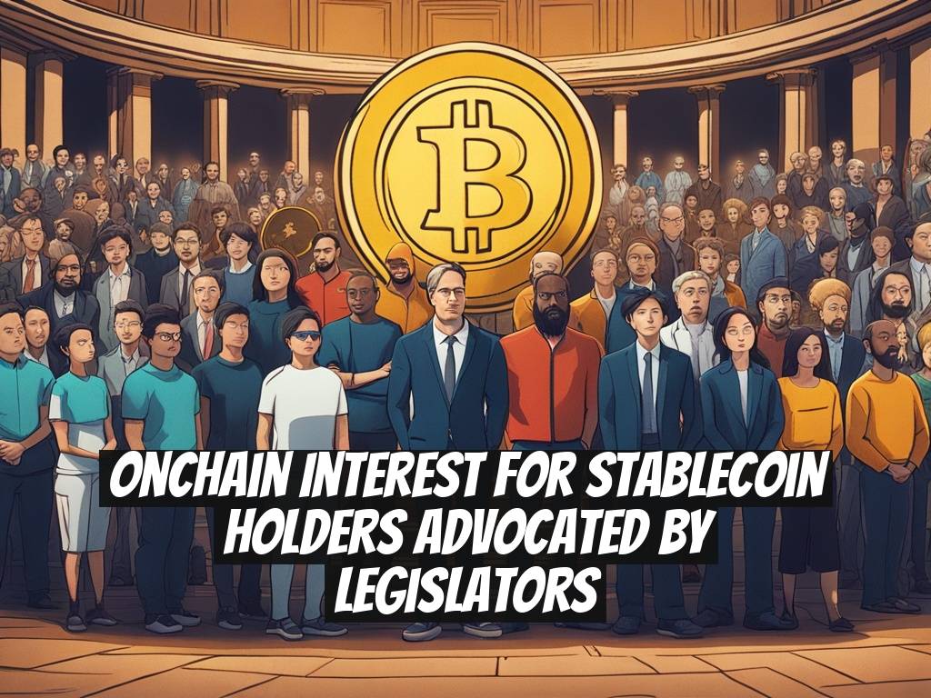 Onchain Interest for Stablecoin Holders Advocated by Legislators