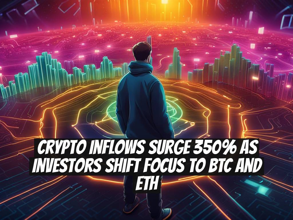 Crypto Inflows Surge 350% as Investors Shift Focus to BTC and ETH