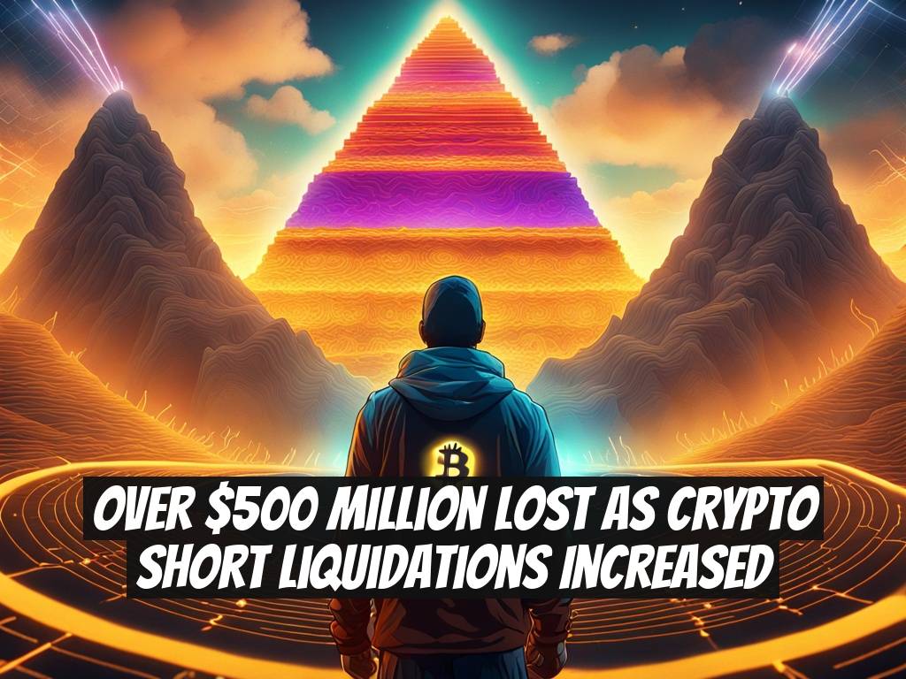 Over $500 Million Lost as Crypto Short Liquidations Increased
