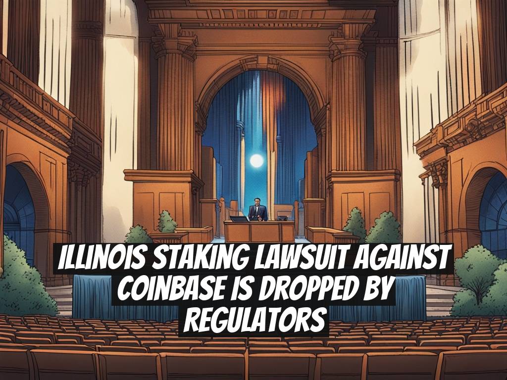 Illinois Staking Lawsuit Against Coinbase Is Dropped by Regulators
