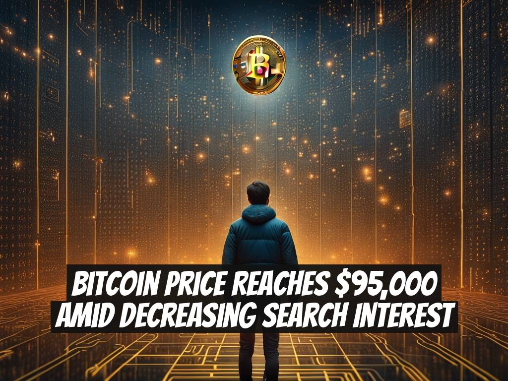 Bitcoin Price Reaches $95,000 Amid Decreasing Search Interest