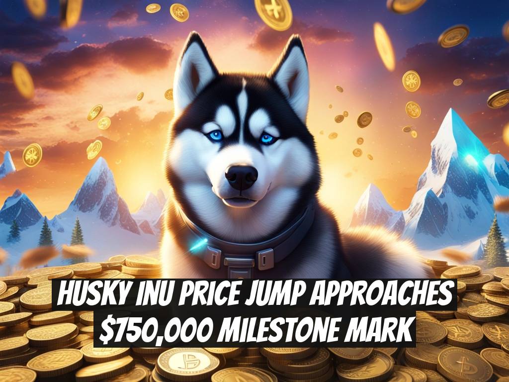 Husky Inu Price Jump Approaches $750,000 Milestone Mark