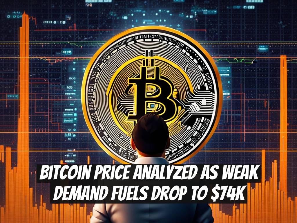 Bitcoin Price Analyzed as Weak Demand Fuels Drop to $74K