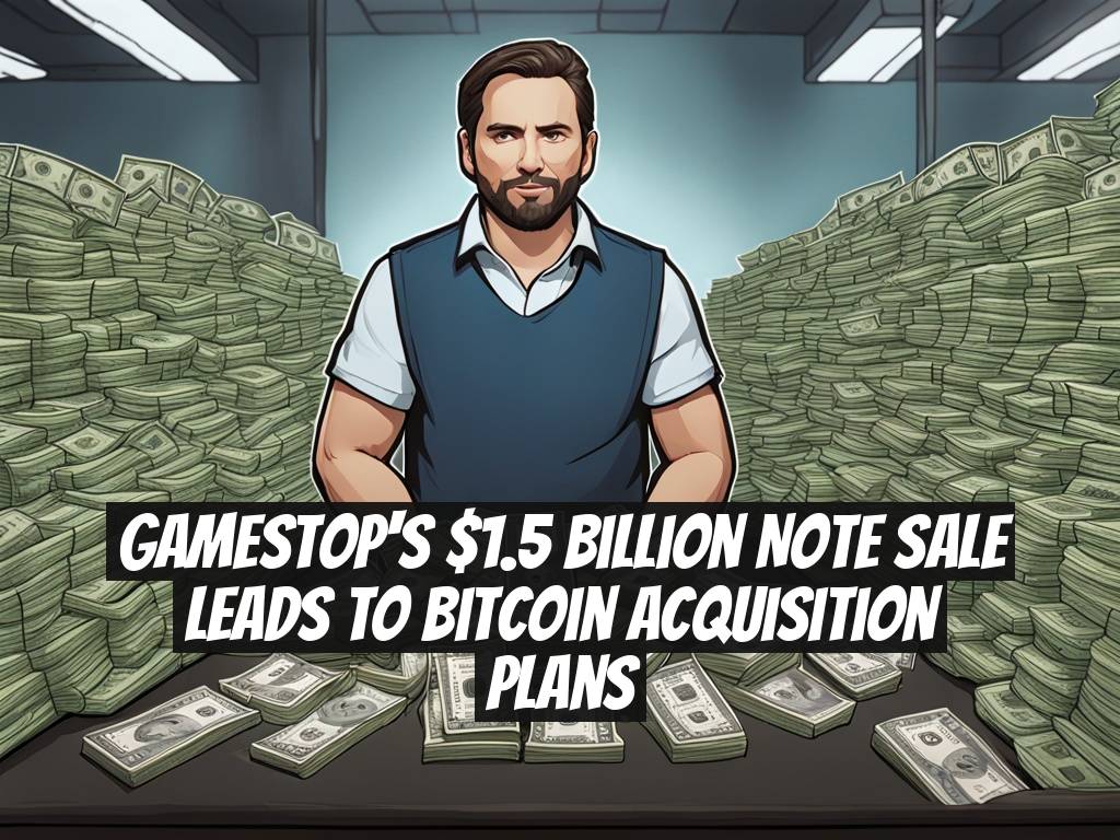 GameStop's $1.5 Billion Note Sale Leads to Bitcoin Acquisition Plans