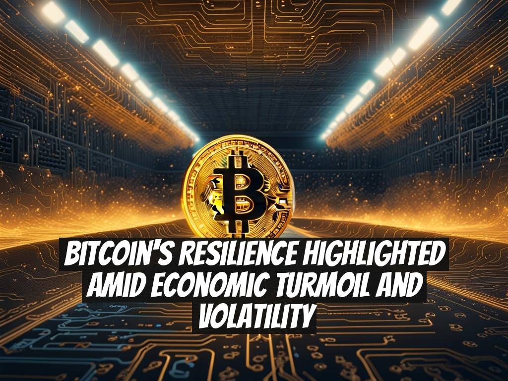 Bitcoin's Resilience Highlighted Amid Economic Turmoil and Volatility