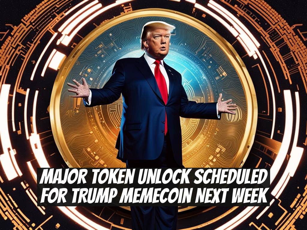 Major Token Unlock Scheduled for TRUMP Memecoin Next Week
