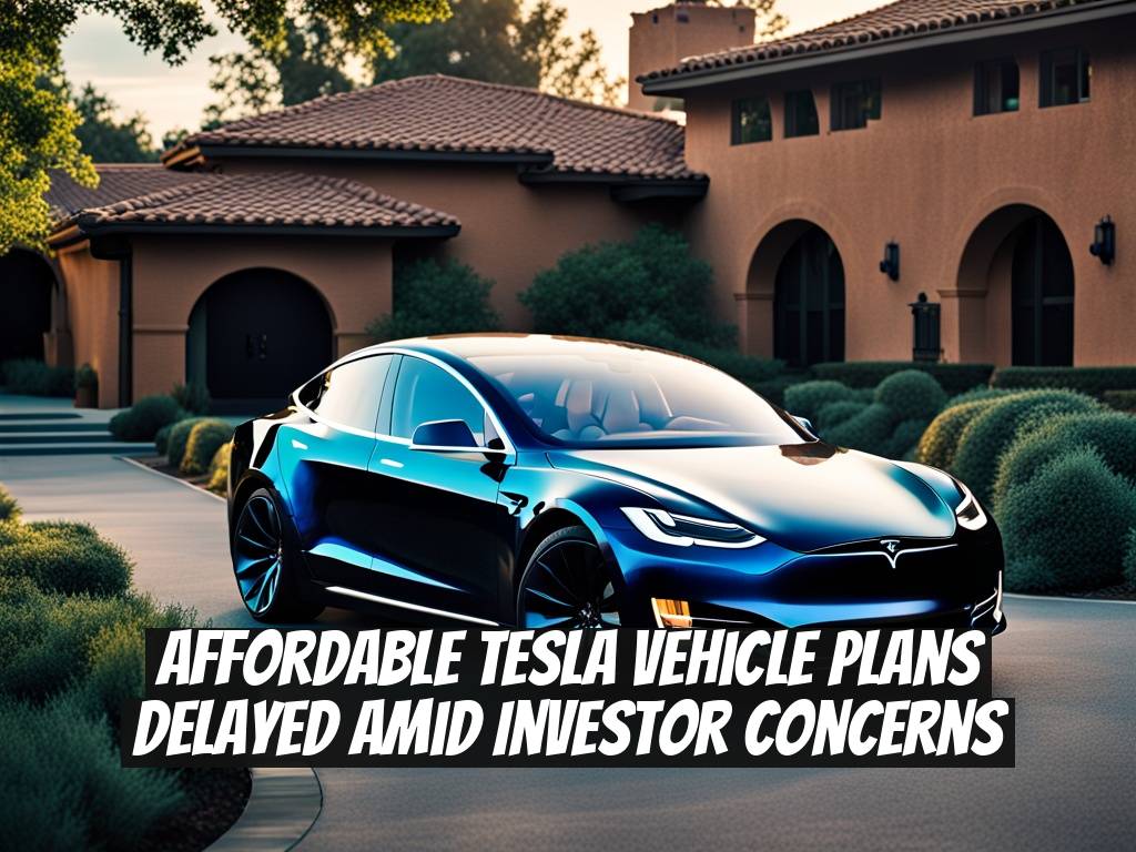 Affordable Tesla Vehicle Plans Delayed Amid Investor Concerns
