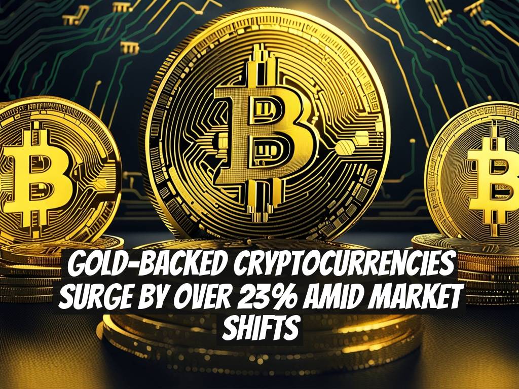 Gold-Backed Cryptocurrencies Surge by Over 23% Amid Market Shifts