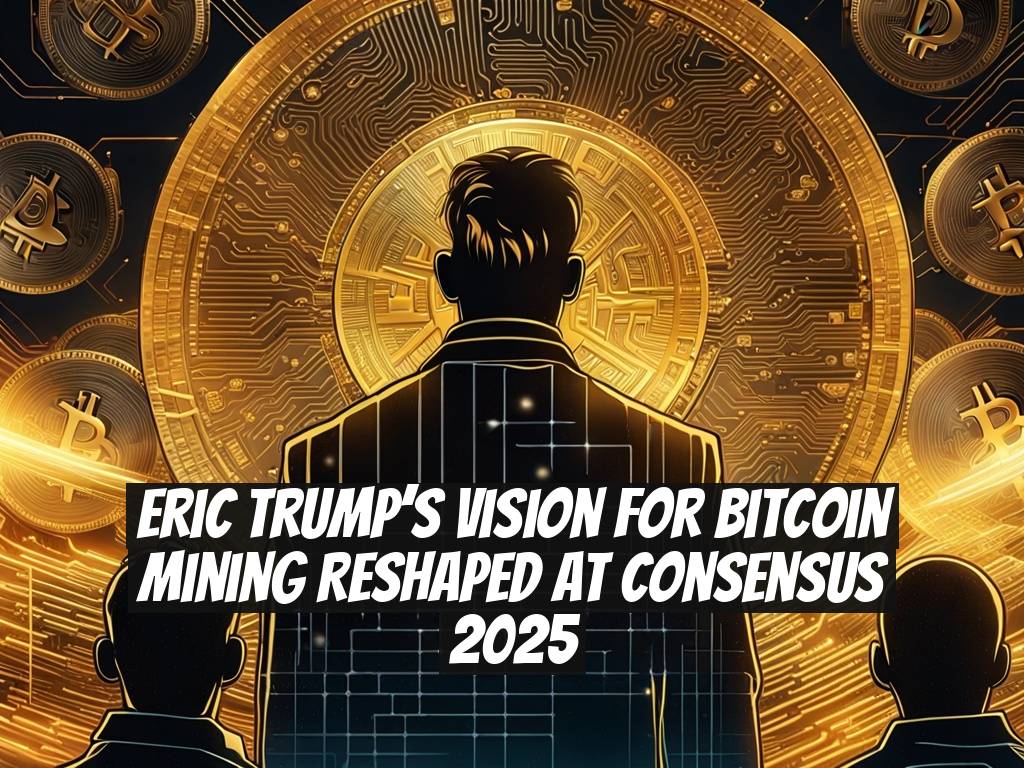 Eric Trump’s Vision for Bitcoin Mining Reshaped at Consensus 2025