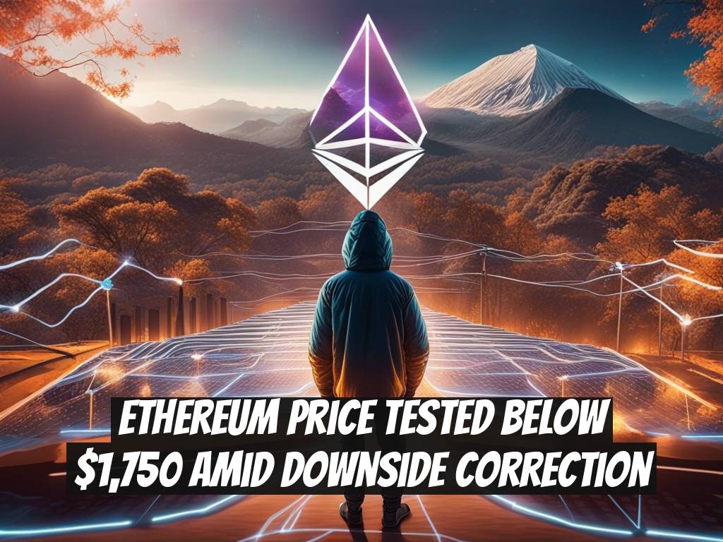 Ethereum Price Tested Below $1,750 Amid Downside Correction