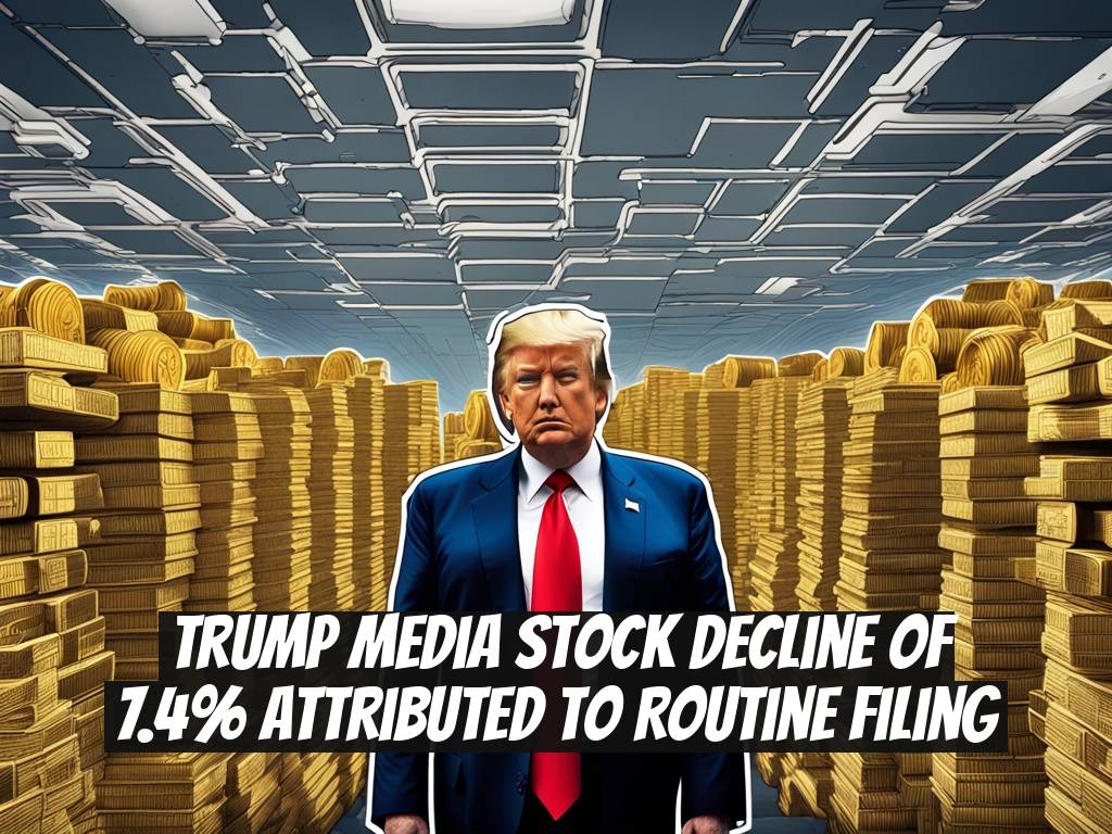 Trump Media Stock Decline of 7.4% Attributed to Routine Filing
