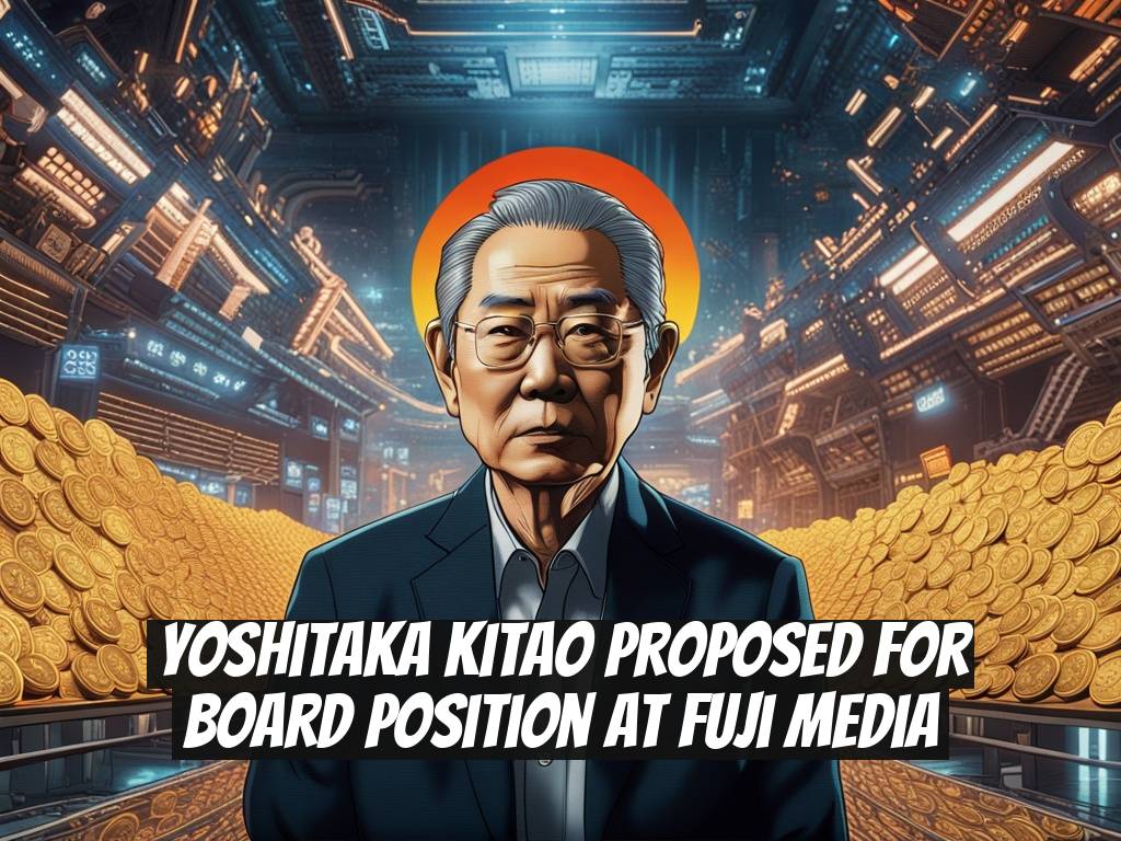 Yoshitaka Kitao Proposed for Board Position at Fuji Media