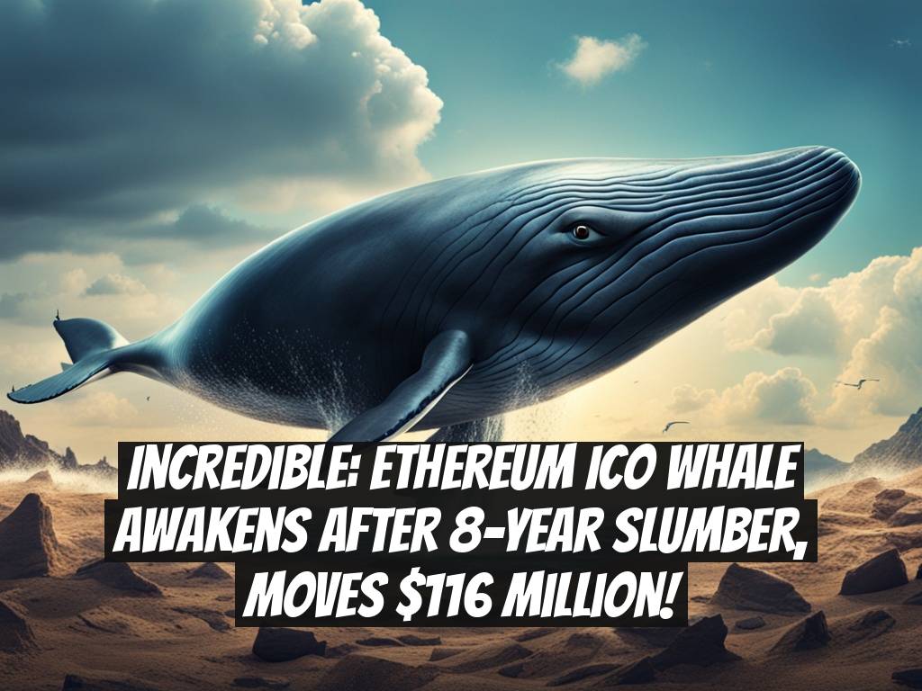 Incredible: Ethereum ICO Whale Awakens After 8-Year Slumber, Moves $116 Million!