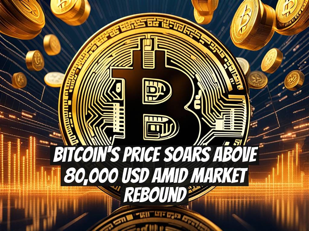 Bitcoin's Price Soars Above 80,000 USD Amid Market Rebound