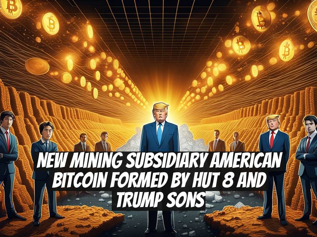 New Mining Subsidiary American Bitcoin Formed by Hut 8 and Trump Sons