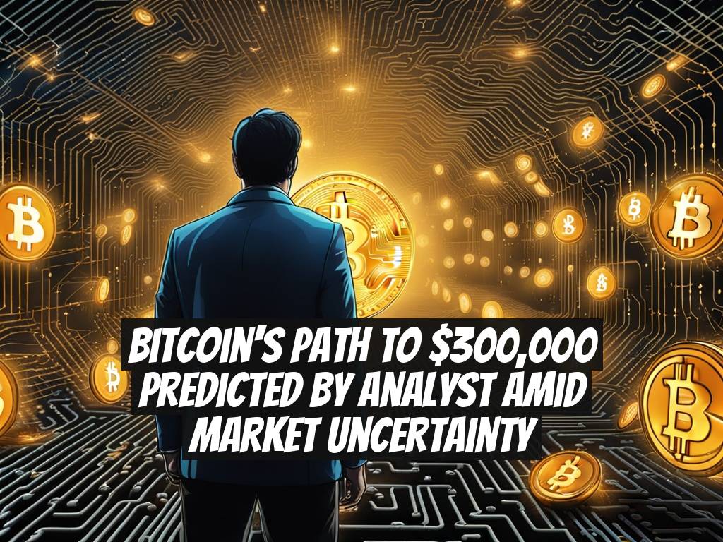 Bitcoin's Path to $300,000 Predicted by Analyst Amid Market Uncertainty