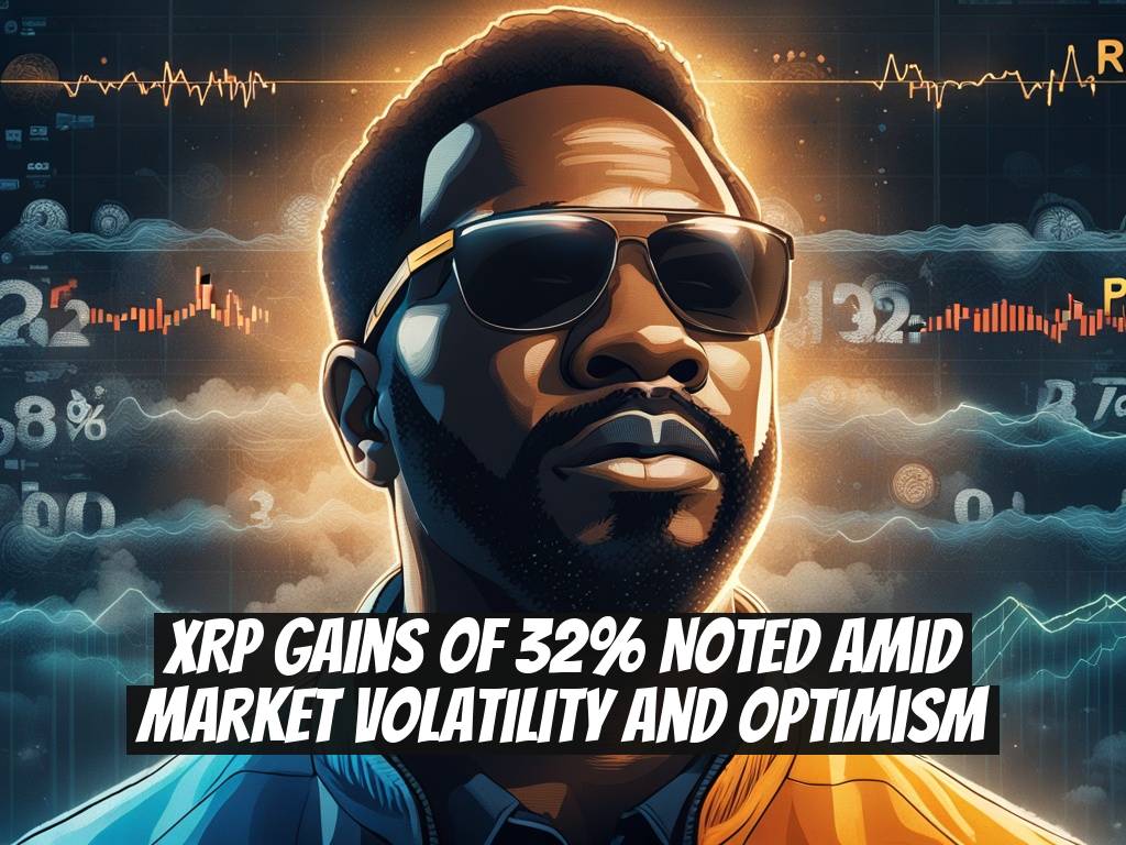 XRP Gains of 32% Noted Amid Market Volatility and Optimism