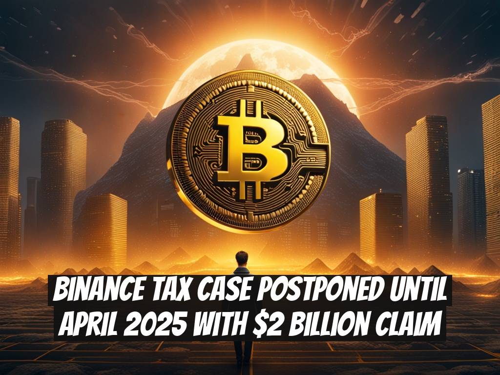 Binance Tax Case Postponed Until April 2025 with $2 Billion Claim