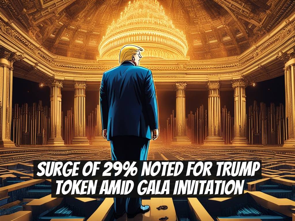 Surge of 29% Noted for TRUMP Token Amid Gala Invitation
