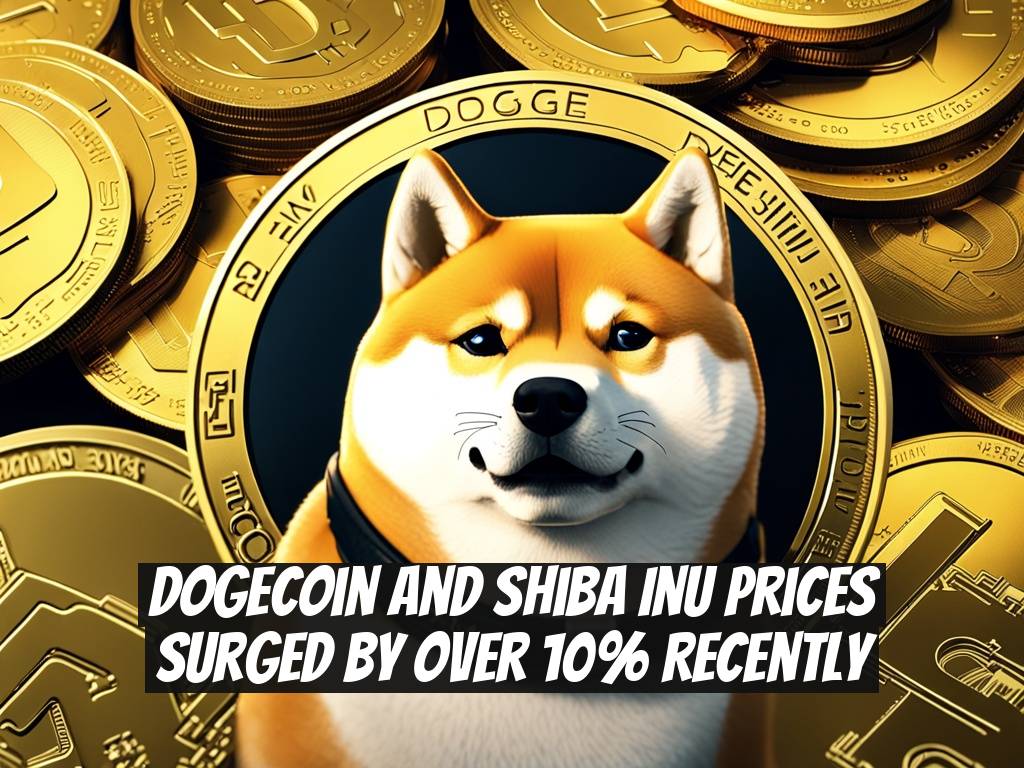 Dogecoin and Shiba Inu Prices Surged by Over 10% Recently
