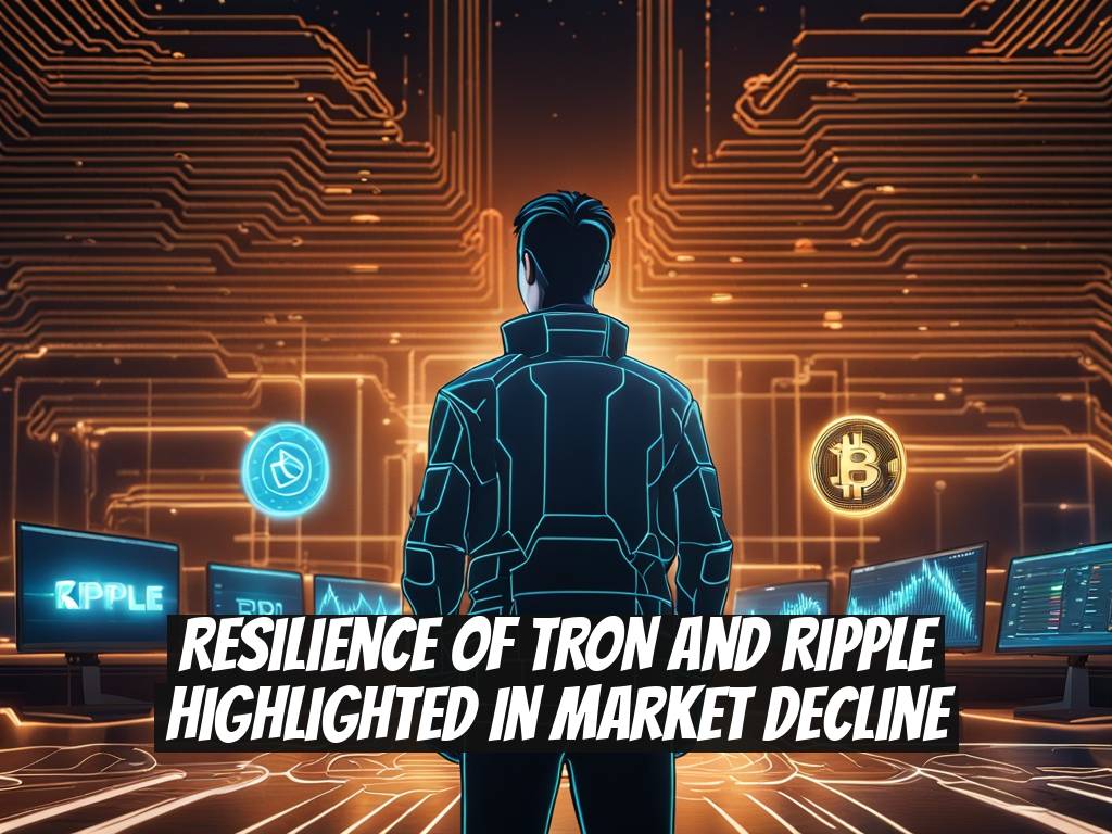 Resilience of TRON and Ripple Highlighted in Market Decline
