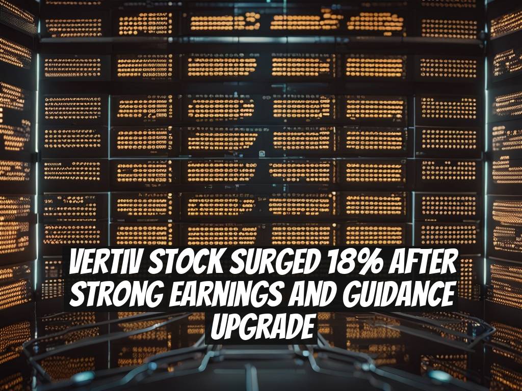 Vertiv Stock Surged 18% After Strong Earnings and Guidance Upgrade
