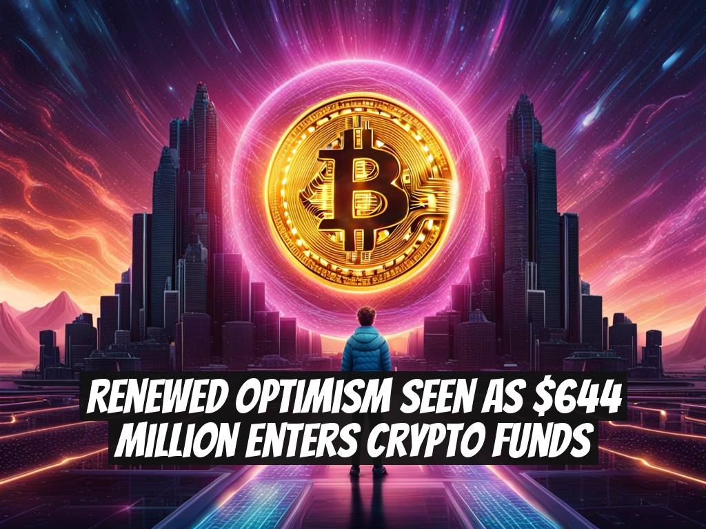 Renewed Optimism Seen as $644 Million Enters Crypto Funds